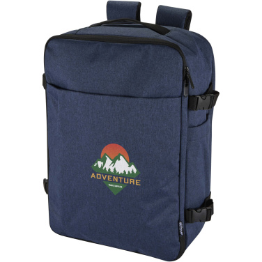 Logo trade promotional giveaway photo of: Libra 17" GRS recycled carry-on backpack 25L