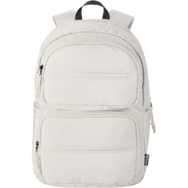 Logotrade corporate gift image of: Puffer 15.6" GRS recycled laptop backpack 18L