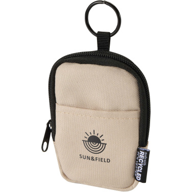 Logotrade promotional gift image of: Byron Clip & Go GRS recycled small pouch 0.2L