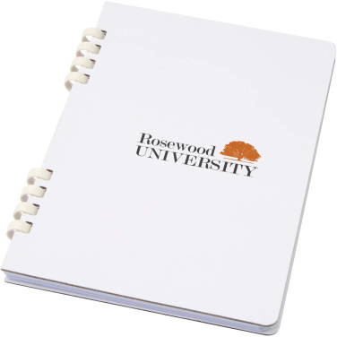 Logotrade promotional merchandise image of: Fil A5 hard cover RCS recycled spiral notebook
