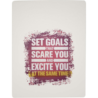 Logotrade promotional products photo of: Clast A4 clipboard with magnetic closure and RCS recycled ballpoint pen (black ink)