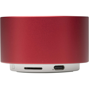 Logotrade corporate gift image of: Ankaa 3W recycled aluminium wireless Bluetooth® speaker