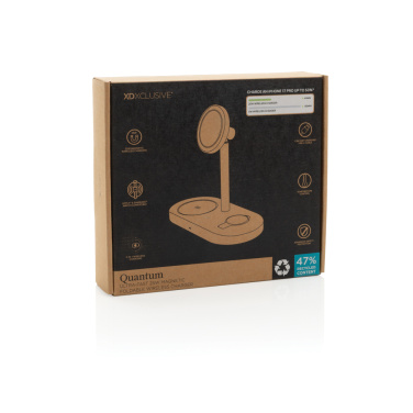 Logo trade promotional gifts picture of: Quantum RCS ultra-fast 25W Magnetic desk wireless Charger