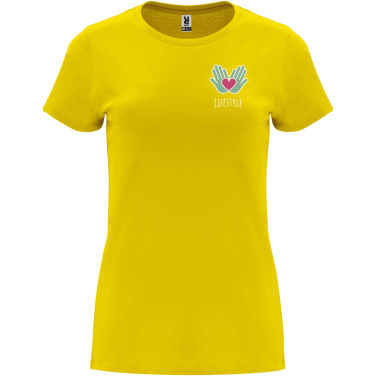 Logo trade advertising product photo of: Capri short sleeve women's t-shirt