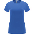 Capri short sleeve women's t-shirt, Riviera Blue