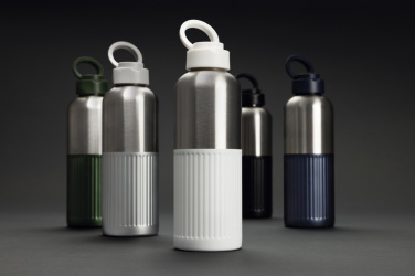 Logo trade advertising products image of: Ripple RCS R-steel leakproof water bottle with handle 750ML