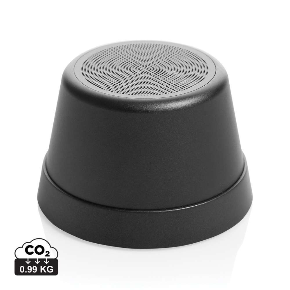Logo trade promotional giveaway photo of: Nivio RCS recycled aluminum magnetic 5W Speaker