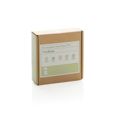 Logo trade promotional giveaway photo of: TrimBlade re-chargeable Travel Shaver IPX7