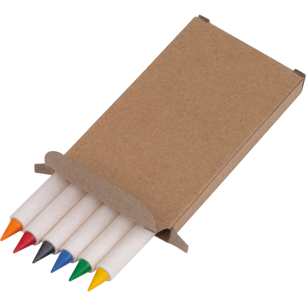 Logotrade advertising product picture of: Infinity Set of Wax Crayons KINGSTON