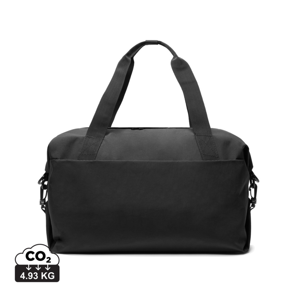 Logo trade promotional giveaways image of: KENTO URBAN RCS recycled nylon Weekender