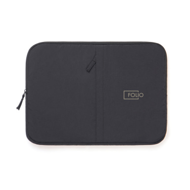 Logo trade promotional products picture of: KENTO URBAN RCS recycled nylon 15.6 inch laptop sleeve