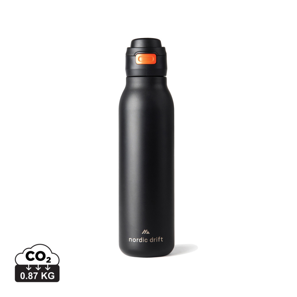 Logo trade promotional merchandise image of: Nordic Drift Trail RCS Single Wall Water Bottle 750ml