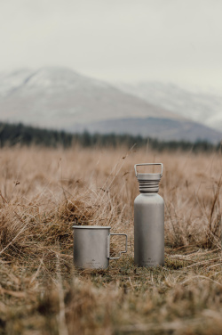Logotrade promotional items photo of: Nordic Drift Trail Ultra Light Titanium 600ml Water Bottle