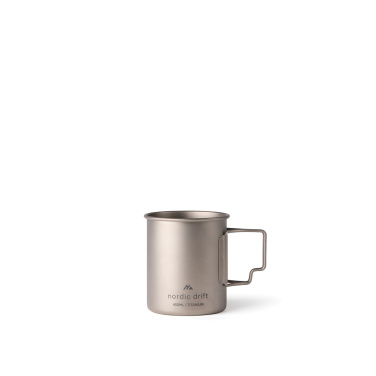 Logo trade promotional giveaway photo of: Nordic Drift Trail Ultra Light Titanium 450ml Cup