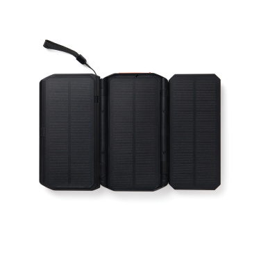 Logotrade promotional gifts photo of: Nordic Drift Titan 10.000mAh solar powerbank with 3 panels