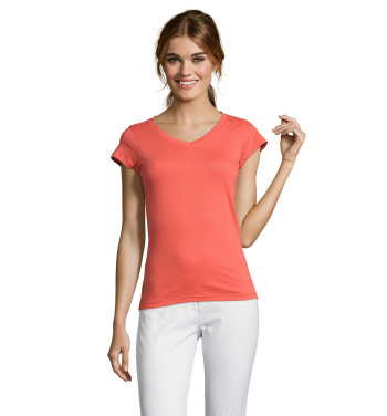 Logotrade promotional product image of: MOON WOMEN T-SHIRT 150g