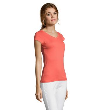 Logo trade promotional items image of: MOON WOMEN T-SHIRT 150g