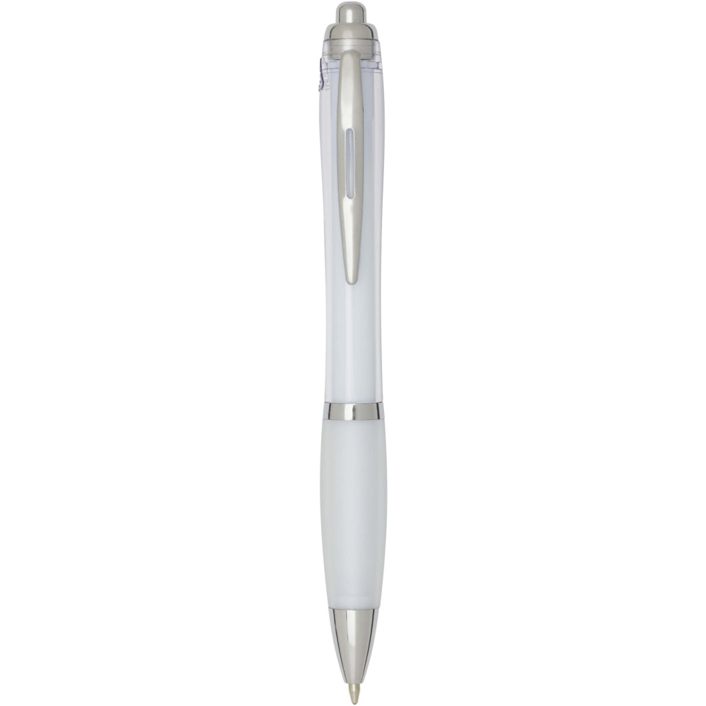 Logotrade advertising product image of: Nash RCS recycled plastic ballpoint pen (blue ink)