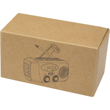 Logo trade promotional items image of: Avior RCS recycled plastic emergency radio