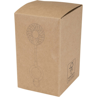 Logo trade promotional products image of: Ventio recycled plastic magnetic portable fan