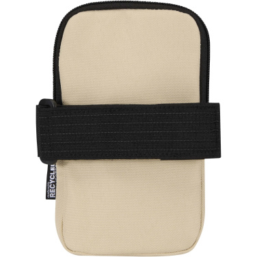 Logo trade promotional giveaway photo of: Byron GRS recycled bottle pouch