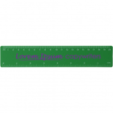 Logo trade firmakingi pilt: Rothko 20 cm plastikust joonlaud