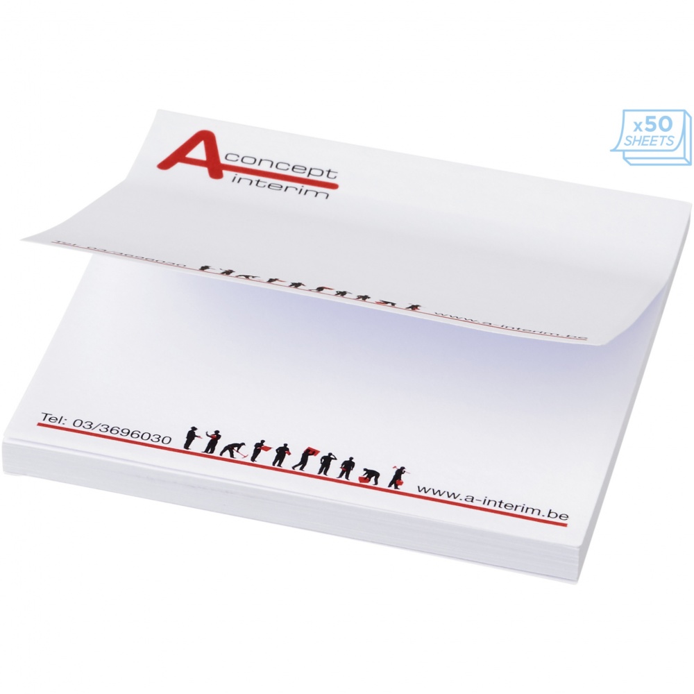 Logotrade meened pilt: Sticky-Mate® kleeppaberid 75x75mm