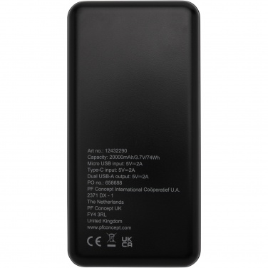 Logo trade reklaamkingitused foto: Loop 20 000 mAh taaskasutatud plastist toitepank 