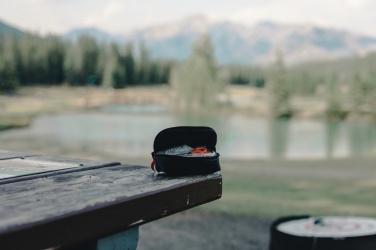 Logotrade firmakingid pilt: RCS taaskasutatud nubuck PU kotike esmaabikomplekt postitatav