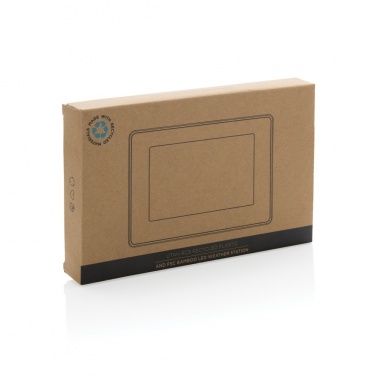 Logotrade firmakingituse foto: Utah RCS taaskasutatud plastikust ja bambusest LED-kell