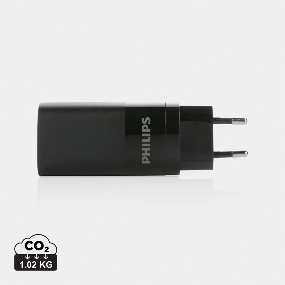 Logotrade firmakingid pilt: Philipsi 65 W ülikiire PD 3-pordiline USB seinalaadija