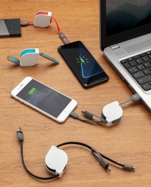 Logotrade firmakingi foto: Kolm-ühes laadimiskaabel