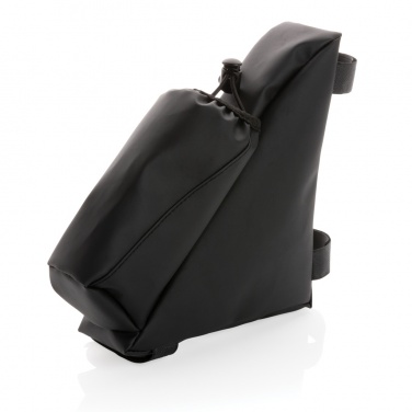 Logo trade firmakingi pilt: PU hea nähtavusega rattaraami kott pudelihoidjaga