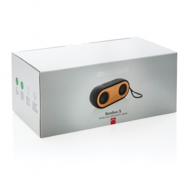 Logo trade ärikingi pilt: Bamboo X topeltkõlar