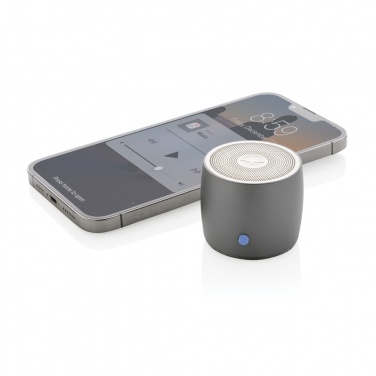 Logotrade reklaamkingituse foto: Swiss Peak RCS taaskasutatud alumiiniumist 3W bassikõlar