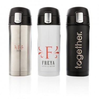 Logotrade meened pilt: Lihtsalt lukustatav vaakum termoskruus