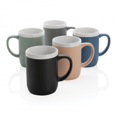 Logotrade meened pilt: Valge äärega keraamiline kruus 300ml