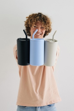 Logotrade reklaamtoote foto: Cube RCS sertifikaadiga taaskasutatud terasest kruus 800ml