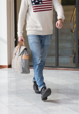 Logo trade reklaamtoote pilt: Lõuendist sülearvutikott PVC-vaba