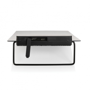 Logotrade meene foto: Pedro AWARE™ RPET luksuslik seljakott 5 W päikesepaneeliga