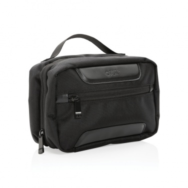 Logotrade reklaamtoote foto: Swiss Peak AWARE™ RPET Voyager tualetitarvete kott