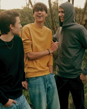 Logotrade meene foto: Iqoniq Etosha kerge ümbertöödeldud puuvillast pusa