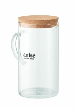 Logo trade reklaamkingitused foto: Borosilikaatklaasist karahvin 1L