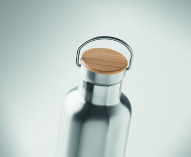 Logotrade firmakingi foto: 1L topeltseintega roostevabast terasest termospudel