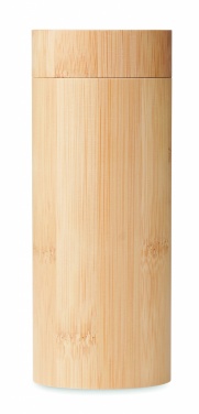 Logo trade firmakingi pilt: Päikeseprillid ja ümbris bambusest KEILA