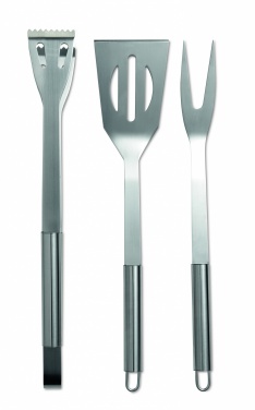 Logo trade reklaamkingituse pilt: 3 grillitööriista kotis