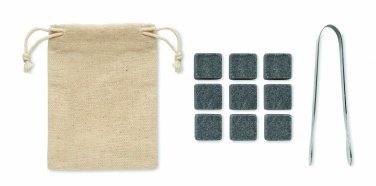 Logo trade firmakingituse pilt: Karbis 9 kivist jääkuubikut