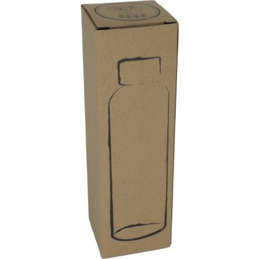 Logotrade firmakingitused pilt: Klaaspudel Klagenfurt roostevabast terasest korgiga 500 ml