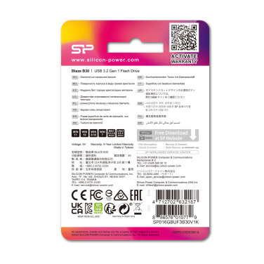 Logotrade ärikingituse foto: Pendrive Silicon Power Blaze B30 3.1