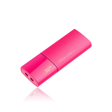 Logo trade firmakingi pilt: Pendrive Silicon Power 3.0 Blaze B05, roosa